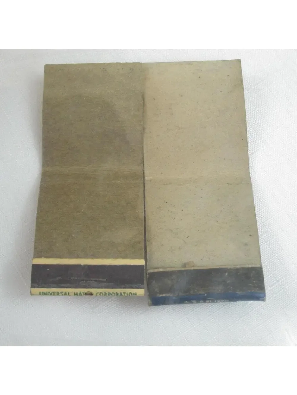 2 Vintage Matchbook Covers White Villa Dayton & Cincinnati & Albers Supermarkets